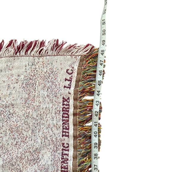 Jimi Hendrix Tapestry Large Blanket Throw - Picture 3 of 3